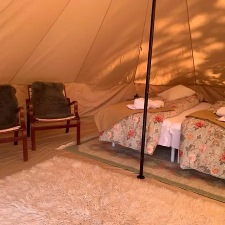 Glamping With Outdoor Wood-fired Hot Tub Luxuszelt *